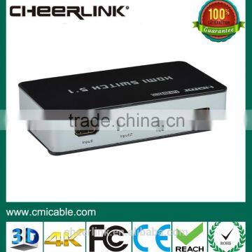 Newest Promotion Project 3d 5x1 4k2k 5 Port Hdmi Switch photo-3
