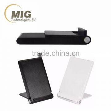 High Quality Fast QI Wireless Charger Pad Charger Dock With 3 Coils Foldable Stand for All Smart Phones photo-4