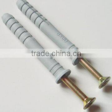 Hammer fix screws nylon anchor