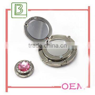 compact mirror purse hanger
