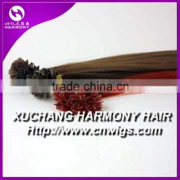 Quality v tip hair extension in cuticle intact quality