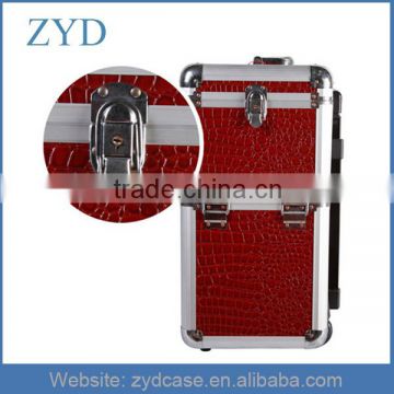 Fashionable and Professional Aluminum Trolley Hair Stylist Tool Case ZYD-HZ91203