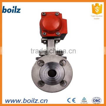 New ultrashort flange ball valve with pneumatic actuator