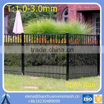 Tubular Steel Fence/ Steel Bar Fence/ Steel Grills Fence