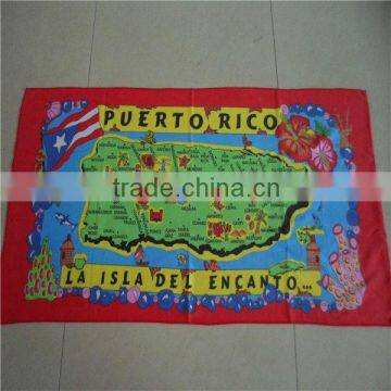 low price good design printed beach towel wholesale