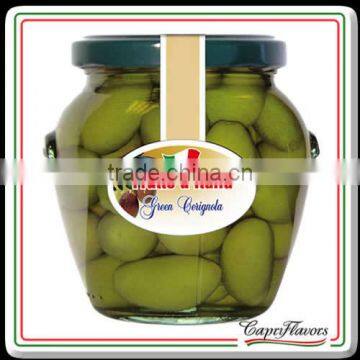 High clear food grade glass jars