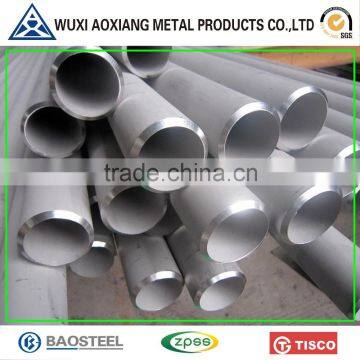 high quality 400 grit polished welded stainless steel tube ss304 316L 201