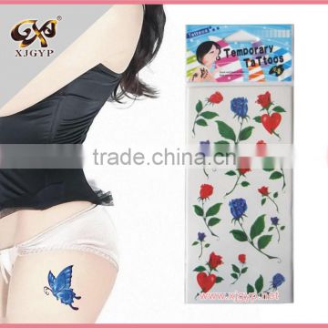 intime tattoo sticker/custom temporary tattoo sticker/body art temporary tattoo sticker