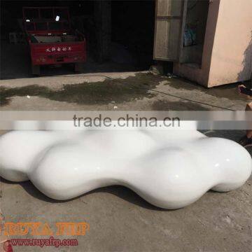 2.1M Fiberglass Modern Furniture FRP Stool Hotel Decoration Waiting Chairs RUYA Brand Factory Outlet photo-5