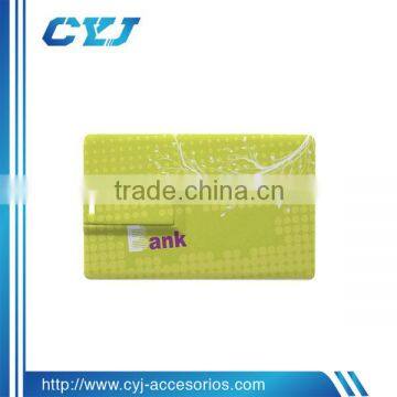 2gb 4gb 8gb custom usb credit card flash drive