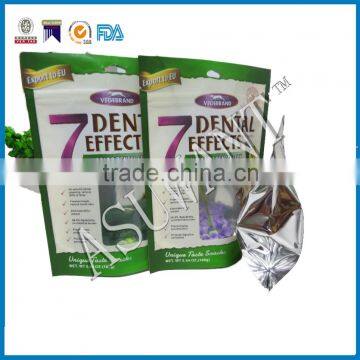 High Quality and Custom Print Foil Inside Stand up Pouch Dried Dog Food Packaging Zipper Bag photo-2