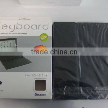 Bluetooth Keyboard Leather Cover for Ipad