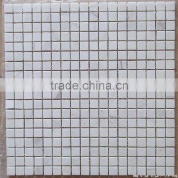 Bianco sivec white marble mosaic