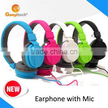 New 2015 product idea earphone promotional headphone sporting goods china headphones (HS01)