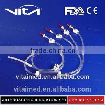 Four Lead Arthroscopic Irrigation Set with CE/FDA/ISO Certificate