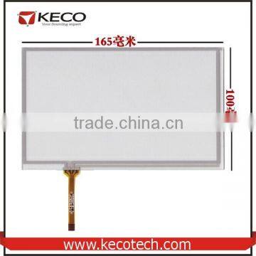 7" 7.0" inch Compatible 4 wire resistive 165*100 165mm*100mm AT070TN94 touch glass digitizer Screen