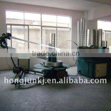 Spiral pipe machine