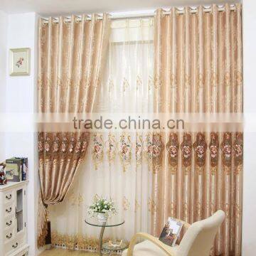 Fashion embroidery curtain