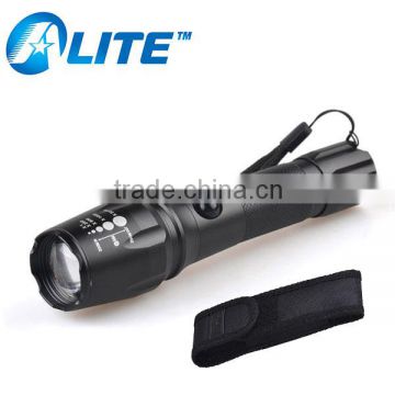 Portable Nylon Bag 2000 Lumens Power Recharge Flashlight