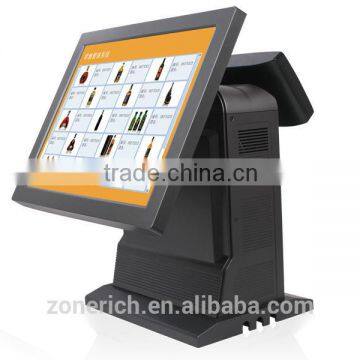 15" Touch POS Terminal with customer display ZQ-T9020
