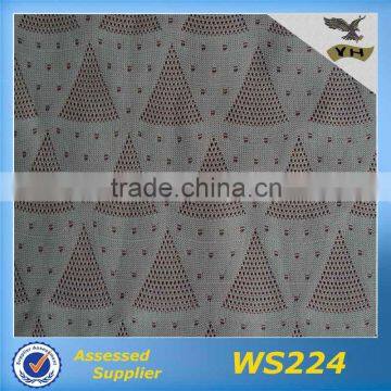 hot polyester jaquard fabric for sportswear