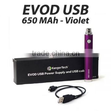 Kanger Evod USB Battery 650mah/1000mah Micro USB Connector