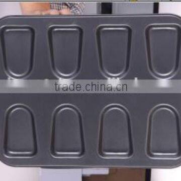 8 pcs ice iream cake mound with stickers, baking tin, baking mould