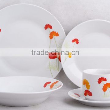 Chinese restaurant/hotel ceramic dinnerware, porcelain dinner set cheap