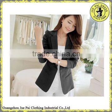 Korean style one button women suits