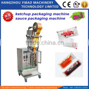 Automatic tomata paste packaging machine with 3 / 4 sides sealing sachet