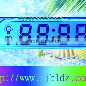 custom transparent TN 7 segment lcd display