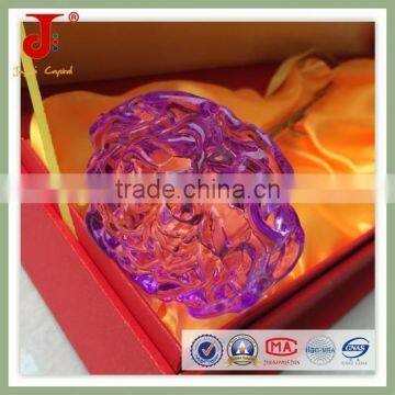 newest crystal flower crystal artificial flower for crystal gifts