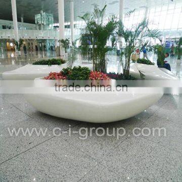 New Shopping Mall fibreglass furnitureCreative custom made shopping Centre product seating