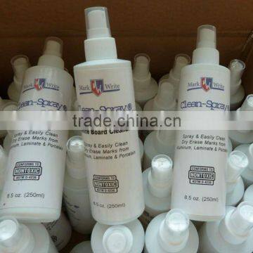 Dry erase White board acid cleaners