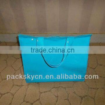 Blue Cooler Bag with handle For Frozen Food