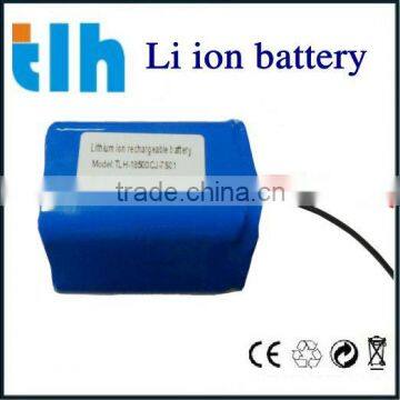 25v 1300mah 18500 cylindrical lithium battery