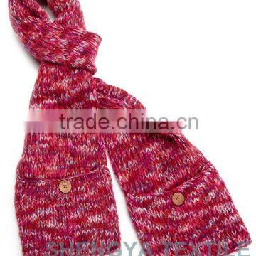 women's knitted winter scarves