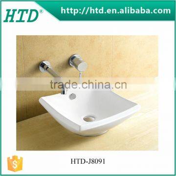 HTD-J8091 Best Selling Porcelain Face Counter Basin