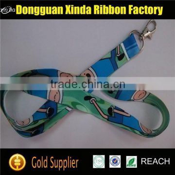 Factory Direct Colorful Polyester Single Custom Lanyard