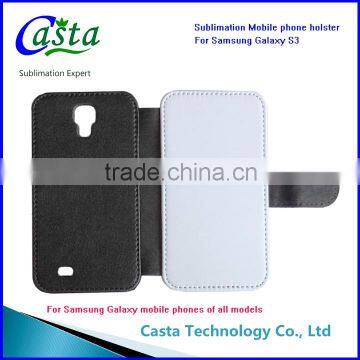 New product design Sublimation Custom Mobile phone holster protect Phone Cover for Samsung Galaxy S3