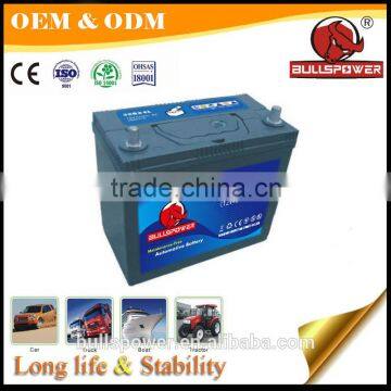 dry cell battery 12v ac delco automotive battery 38b20r car battery NS40SLS/36B20LS