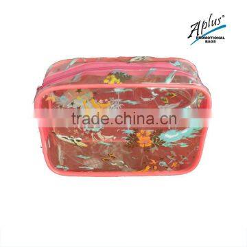 promotion clear pvc cosmetic bag