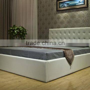 Eastern King Black Leatherette Storage Bed,Modern Leather Bed With Lift Storage MA001 photo-4