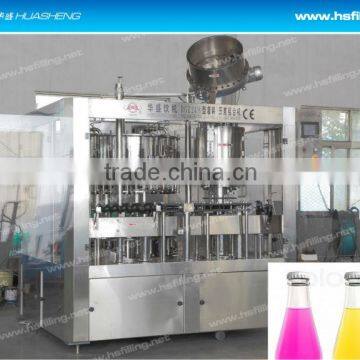 Glass Bottled Vodka Bottling Machinery with Crown Cap