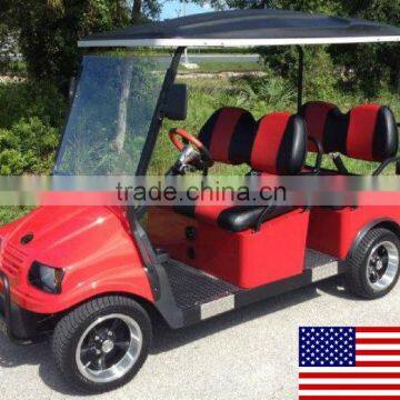 Cruise Car Brand 4P Electric American Shuttle Cart