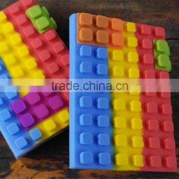 Hot Sale Beautiful NoteBook With Silicone Book Case/ Silicone NoteBook Case/Silicone Book Case