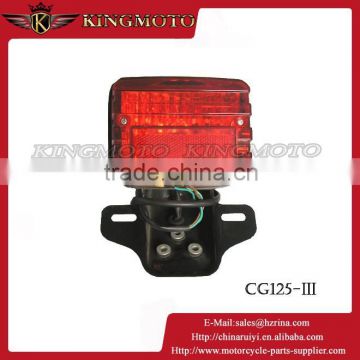 Factory Direct Price Motorcycle led Tail Lights with Turn Signal Integr