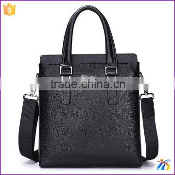 Hot sale genuine leather shoulder bag men handle bag briefcase