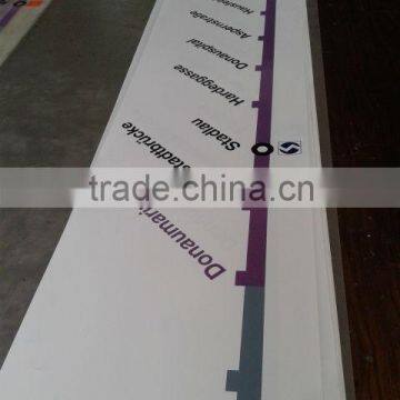 3M cast removable metro stickers, subway self adhesive PVC stickers