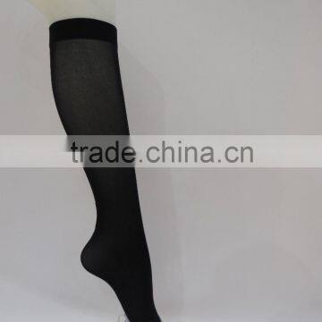 40D ladies 100% nylon women knee highs socks / silk stocking